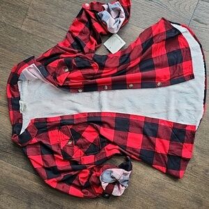 NWT SHERPA LINED FLANNEL